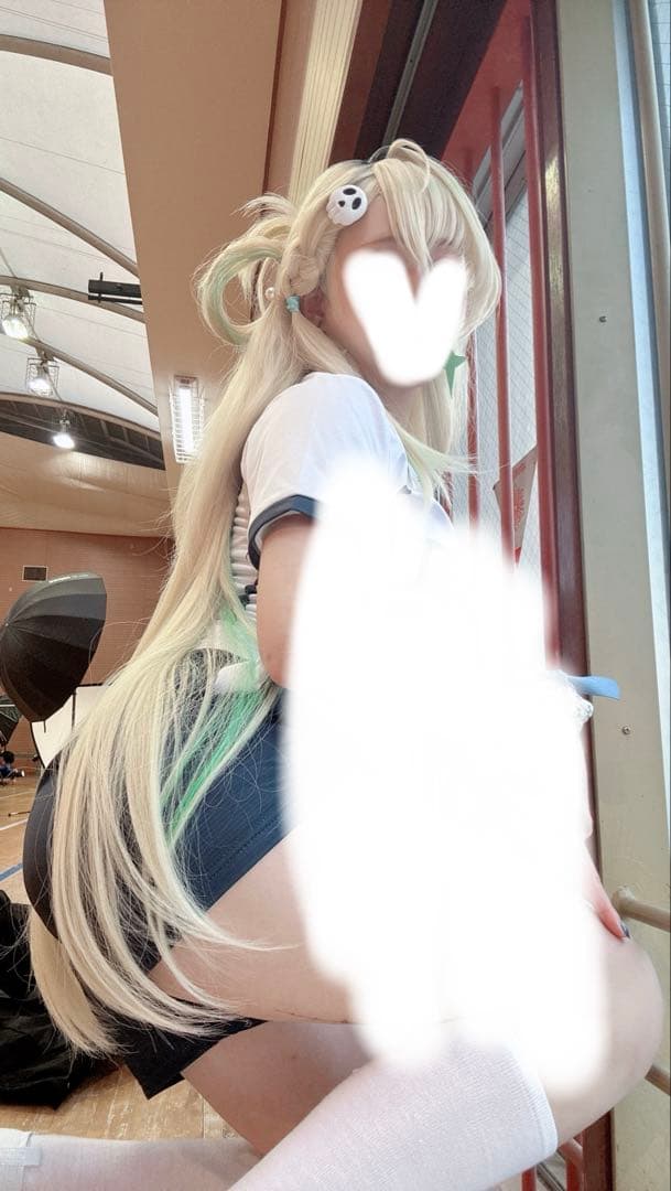 鳴潮　リンネー　コスプレ ウィッグ　髪飾り　イヤリング