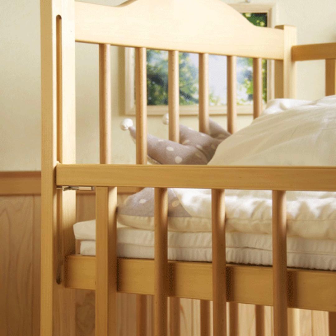 【直接引取限定※茨城県】ベビーベッド（ツースライド・ハイタイプ）