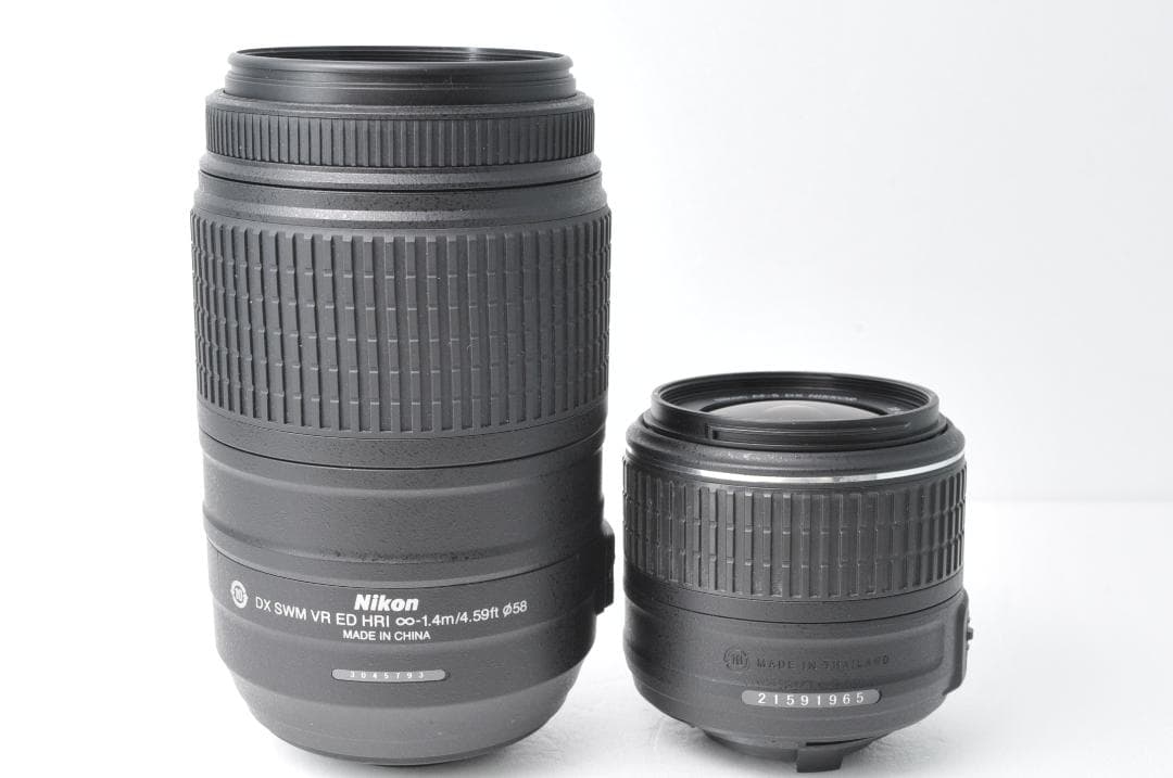 シャッター数新品級❣️美品 Nikon D5300⭐️Wi-Fi ダブルレンズ