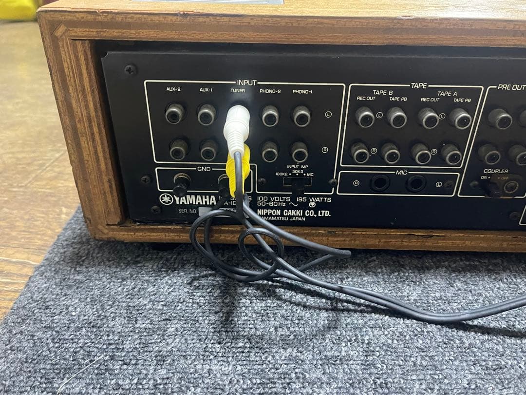 に*須様 YAMAHA CA-1000II プリメインアンプ