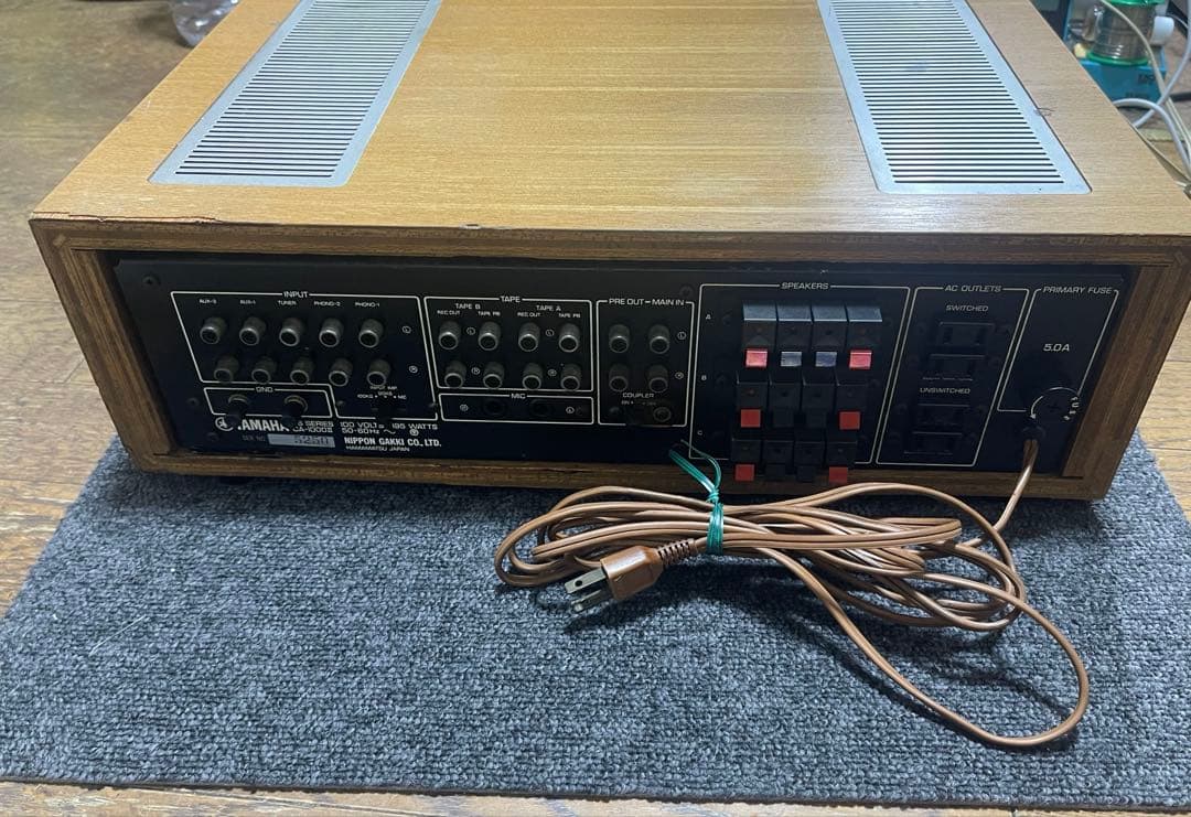 に*須様 YAMAHA CA-1000II プリメインアンプ
