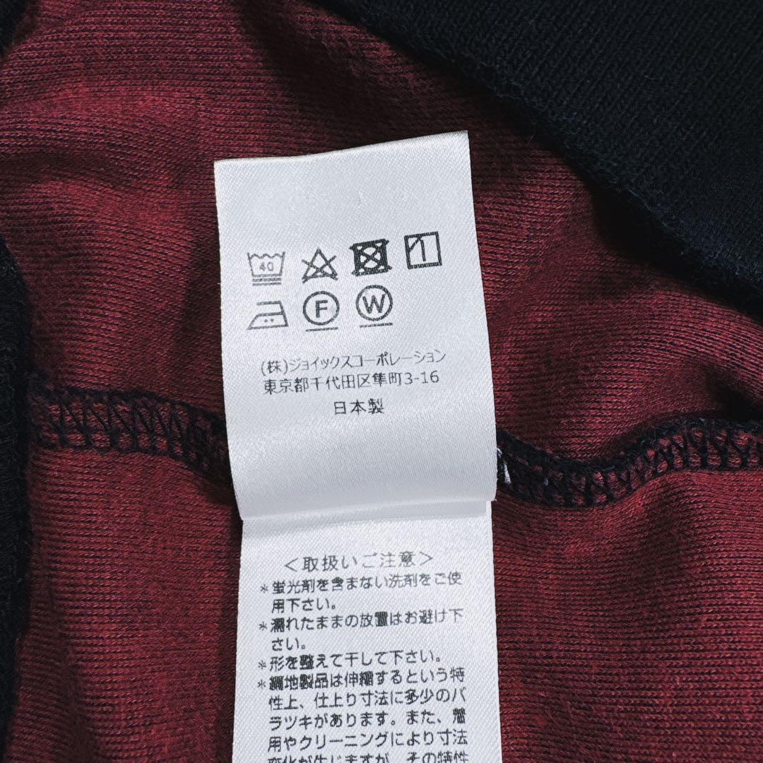 美品✨ポールスミス　スウェット　ビックロゴ　スリーブデザイン　黒　XL