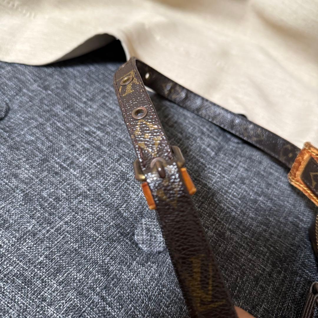 【鑑定済】 ベタ無 ルイヴィトン ダヌーブ モノグラム ショルダーバッグ