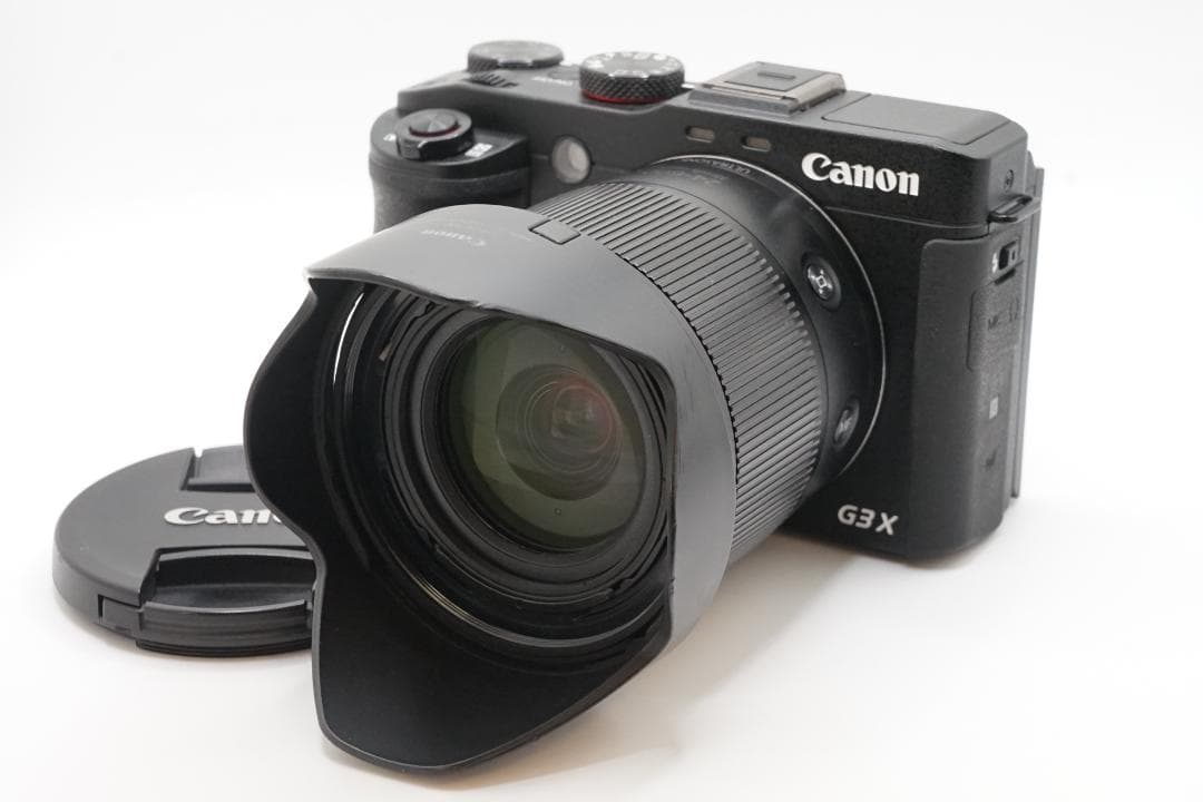 Canon PowerShot G3X 高級高倍率ズーム BT２個 フード付