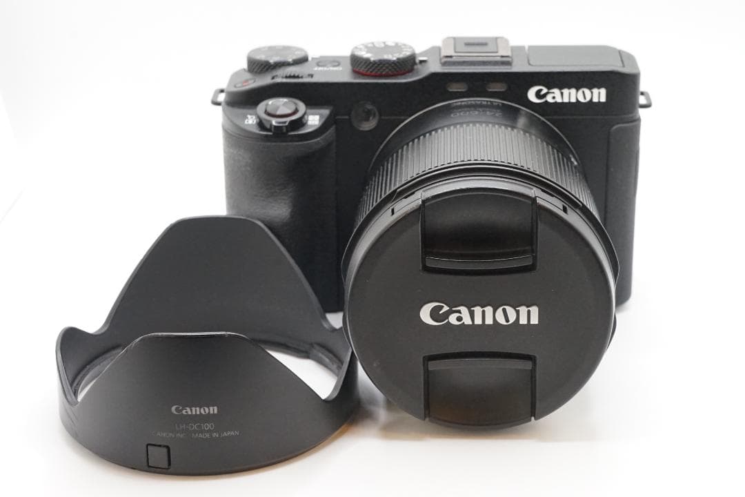 Canon PowerShot G3X 高級高倍率ズーム BT２個 フード付