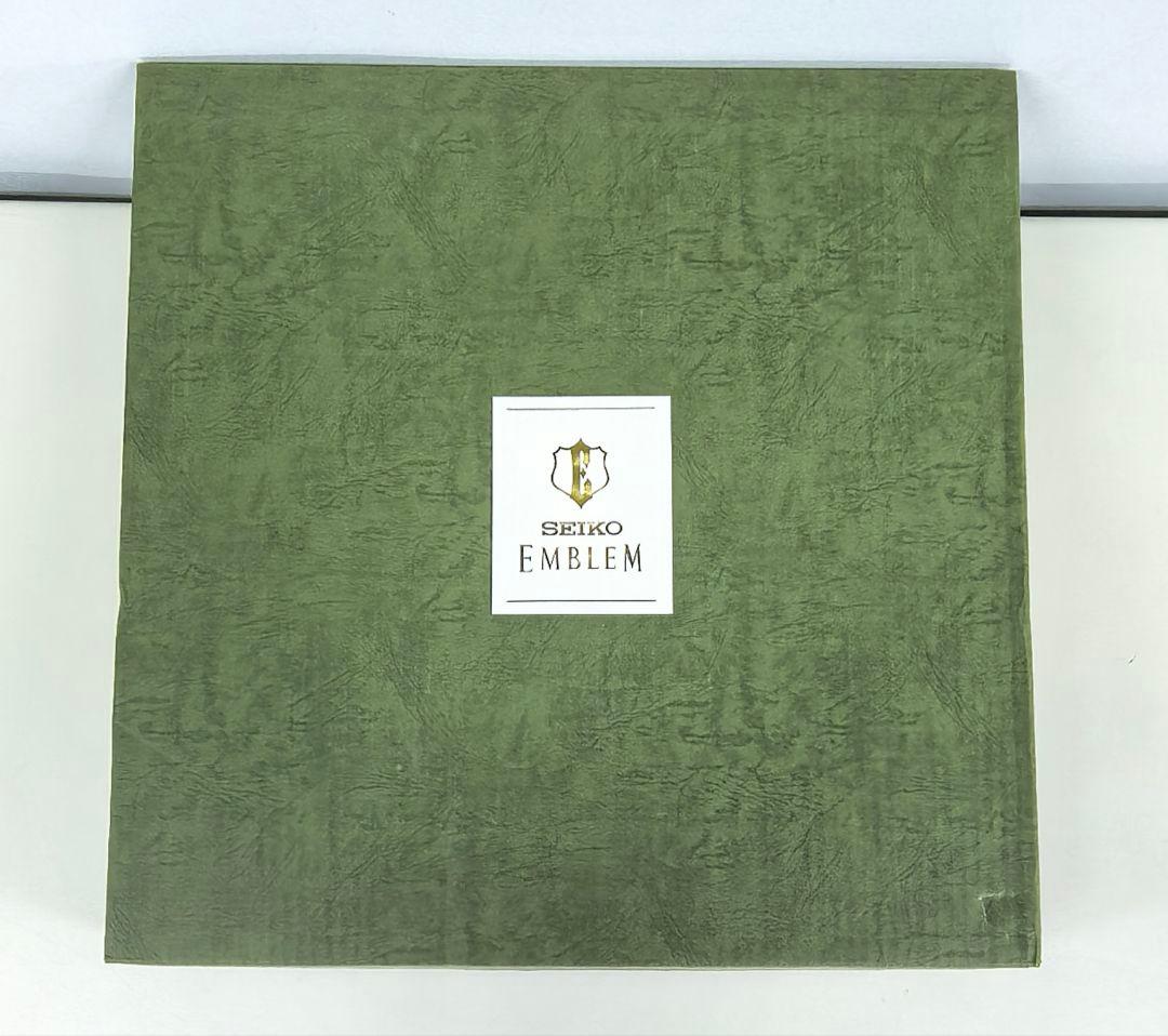 新品　セイコーエンブレム　HS501B　電波掛け時計