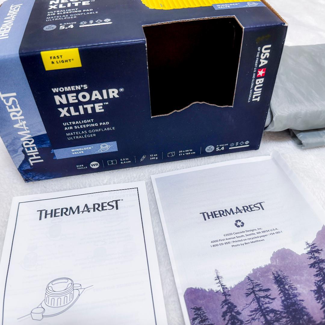 【R値5.4】サーマレストネオエアーXライト WR 女性用レギュラー