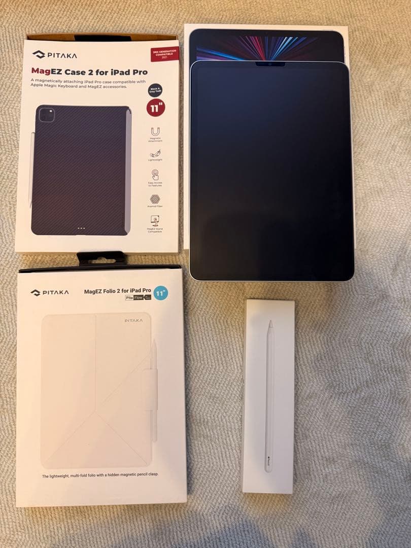 Apple iPad Pro 11インチ (第3世代) シルバー 付属品多数！