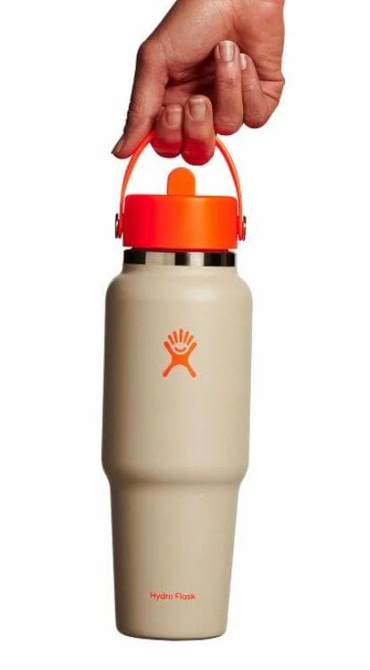【限定】Hydro Flask 32 oz ネオンオレンジ ストロー付