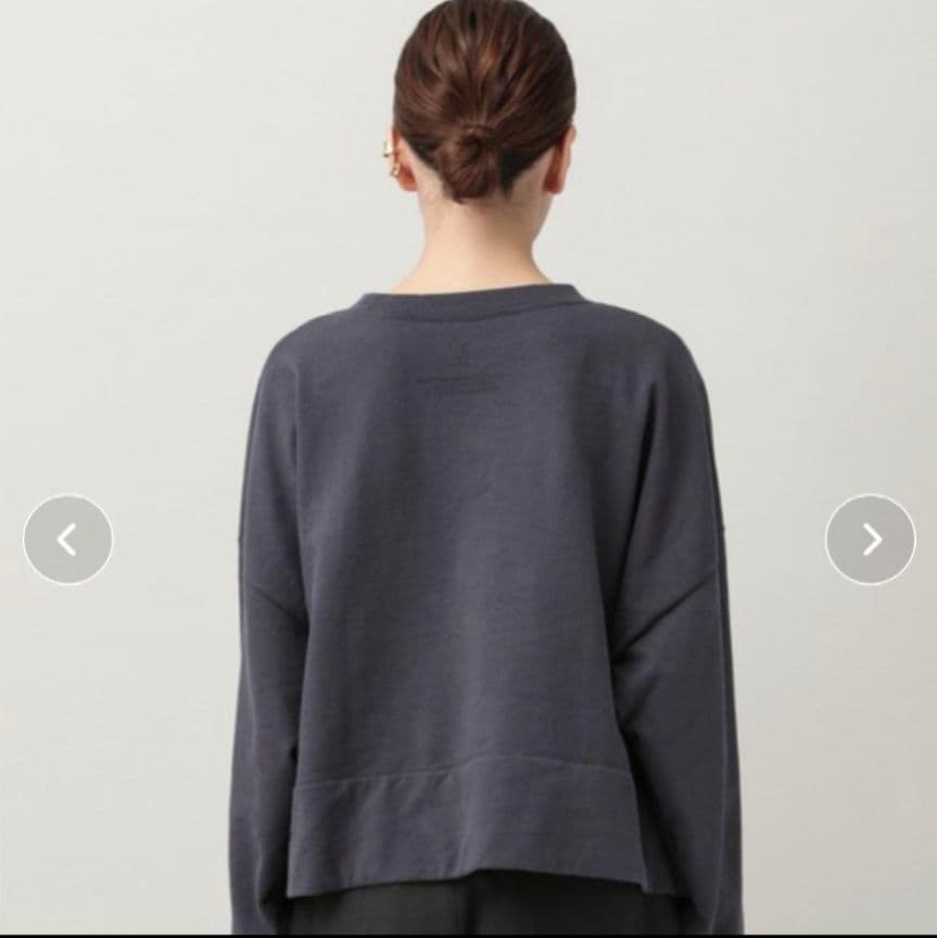 新品♥Curensology ＜＆RC＞オーガニックテリープルオーバー◆ネイビー