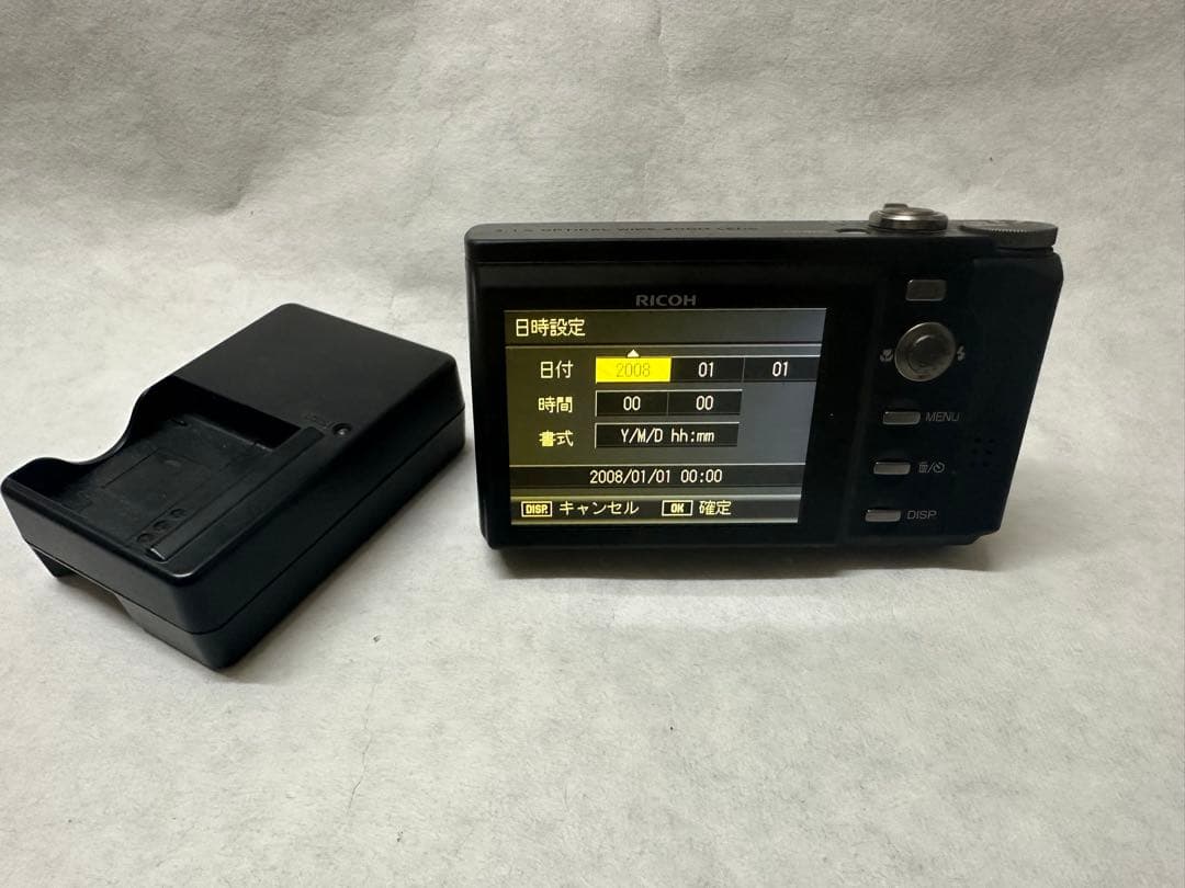 RICOH R8 リコー 動作確認済み コンパクトデジタルカメラ ブラック 黒