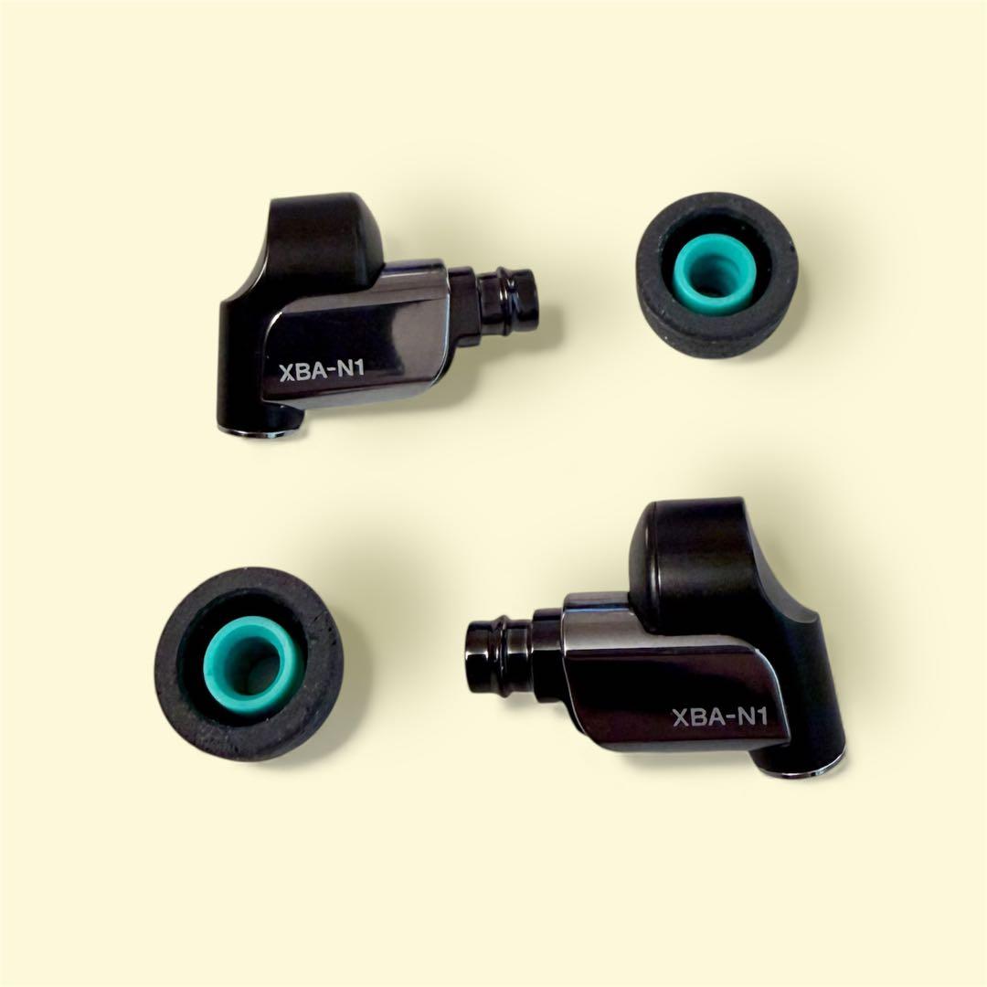 【美品】SONYイヤホン XBA-N1ハイレゾ対応 カナル型 ケーブル着脱式