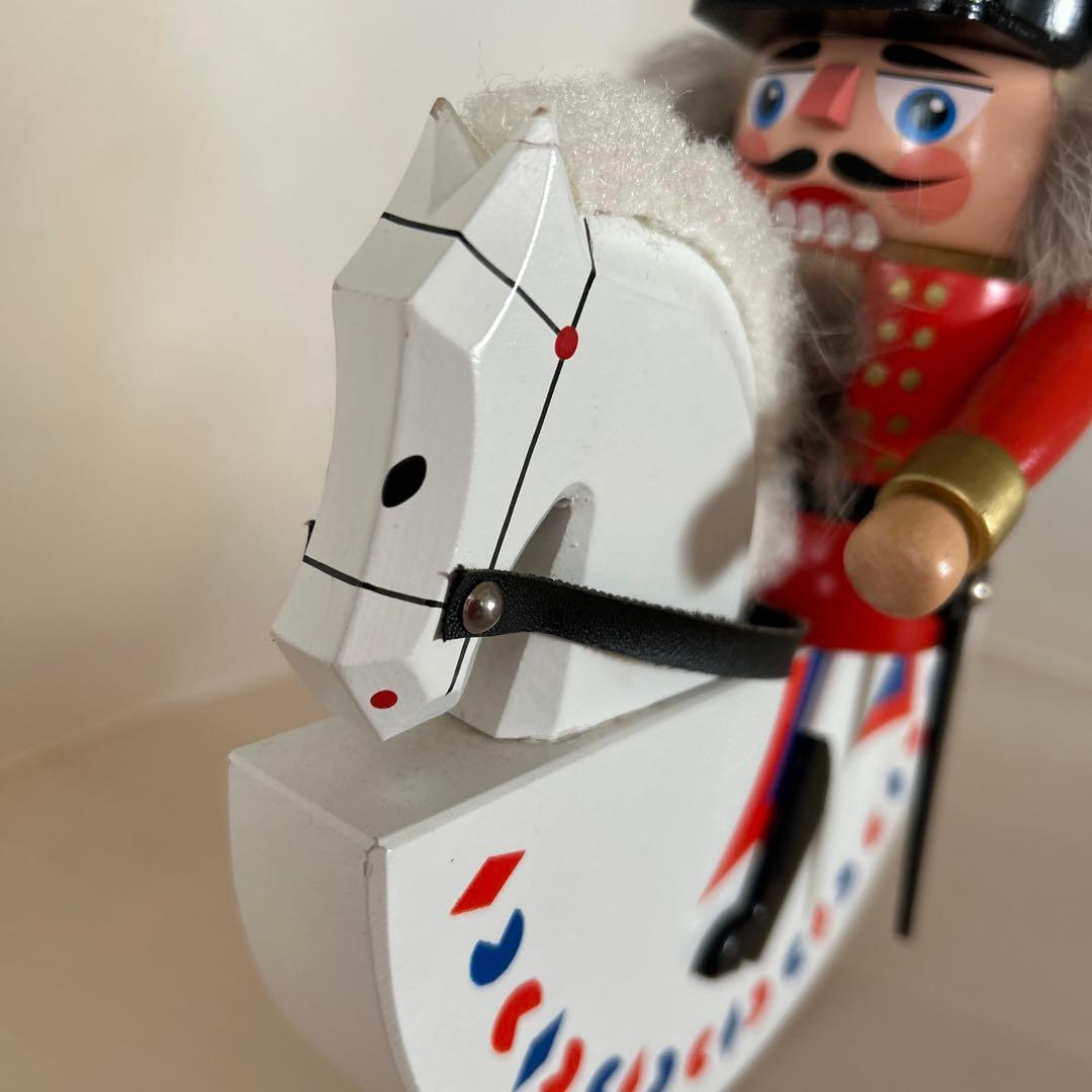 くるみ割り人形　ドイツ　木工　木のおもちゃ　エルダー　クリスマス