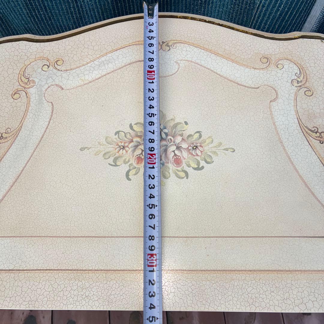 【中古品】RIO FURNITURE　ロココ調コンソールテーブル 引出し2段式