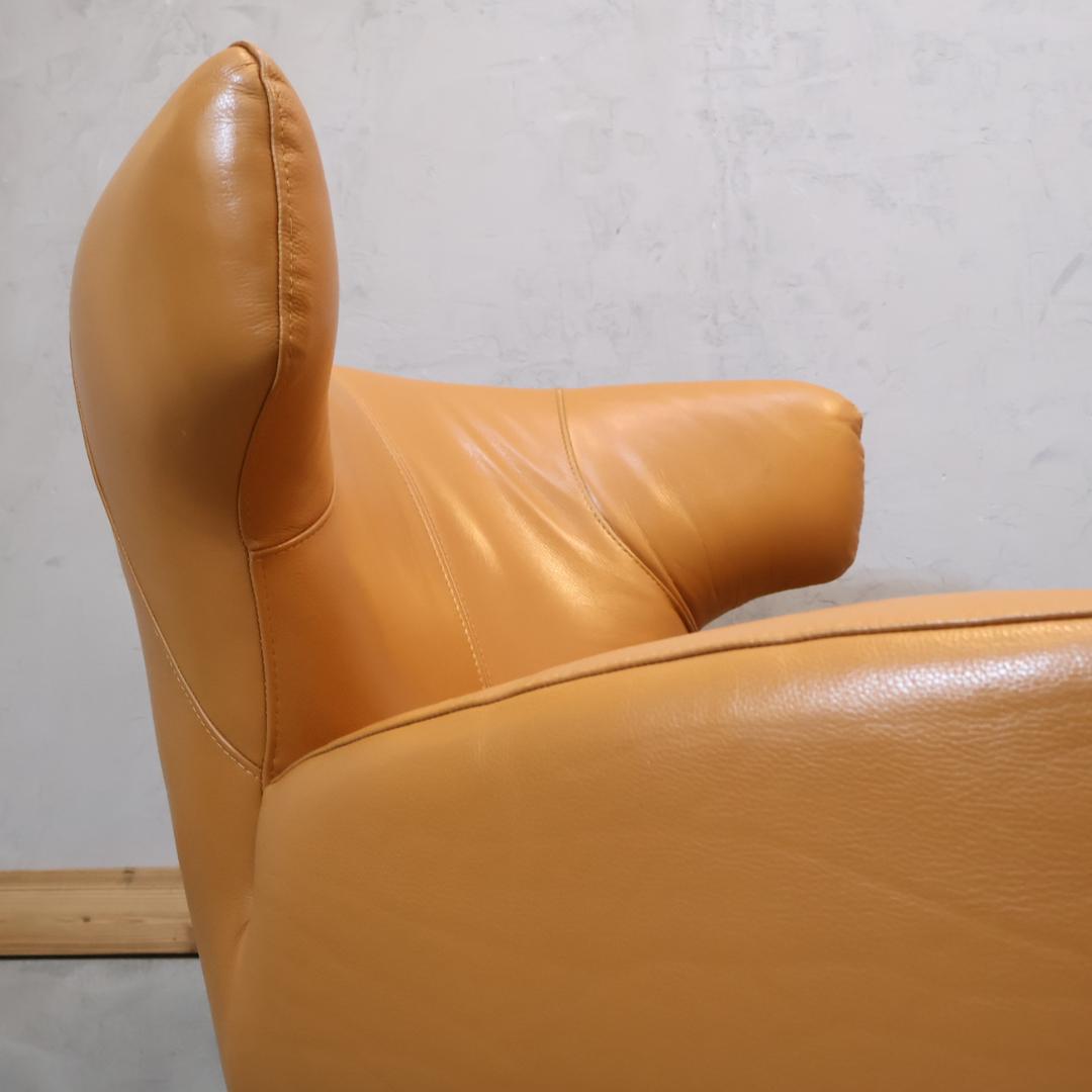 L様　IDC OTSUKA ドミシール 総革張り アームチェア レザー