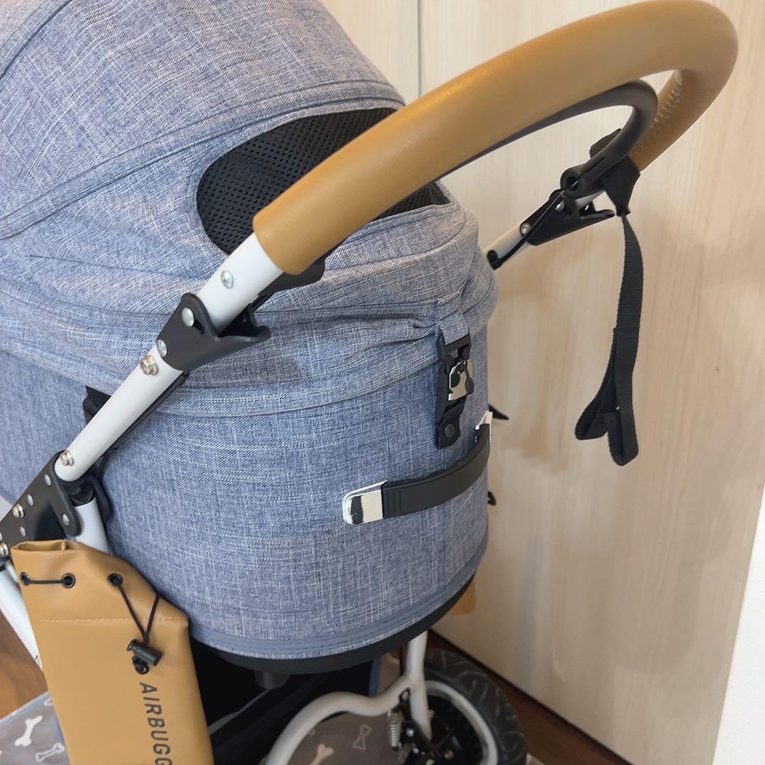 AIRBUGGY DOME 3 LARGE ペットカート メランジデニム