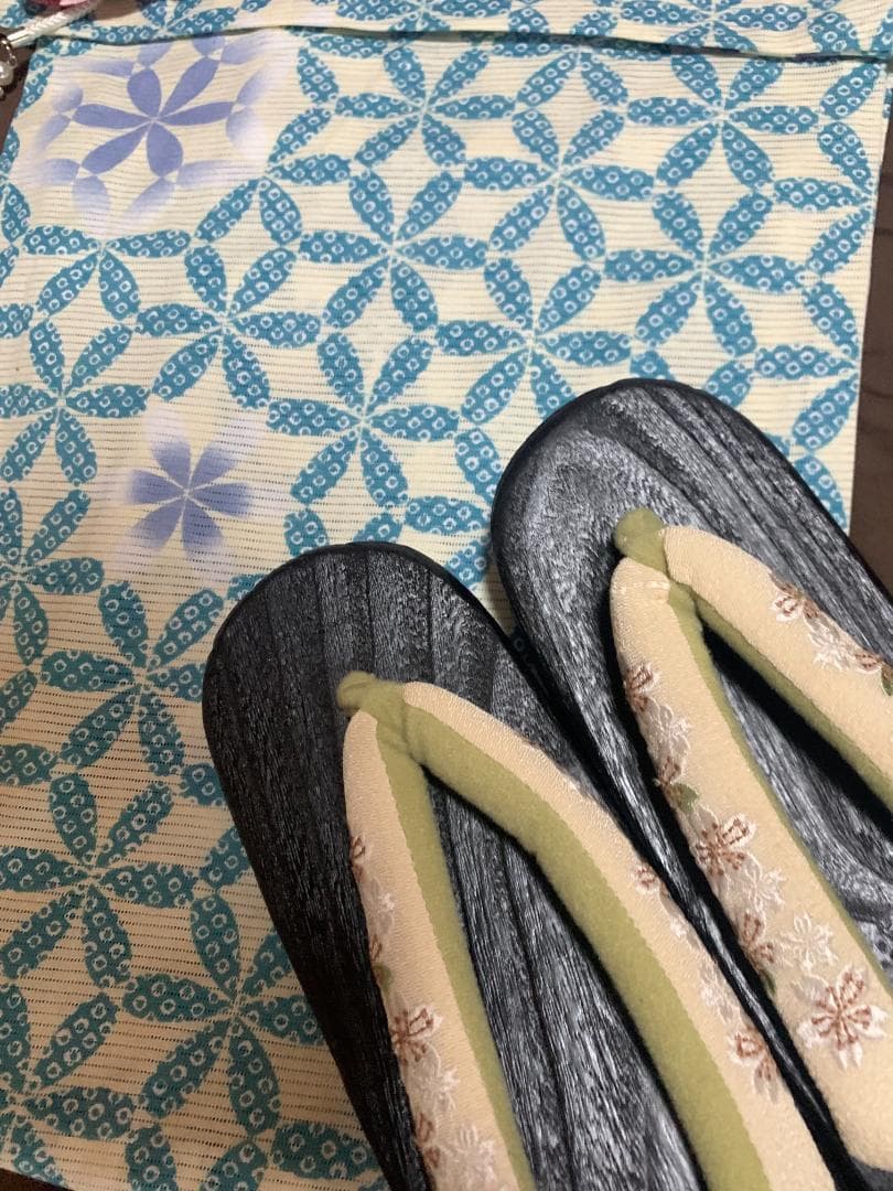 ◆最高級【綿絽浴衣】古典雪繋ぎの涼し水青蒼ゆかた◆着物としても着用可◆新品未使用