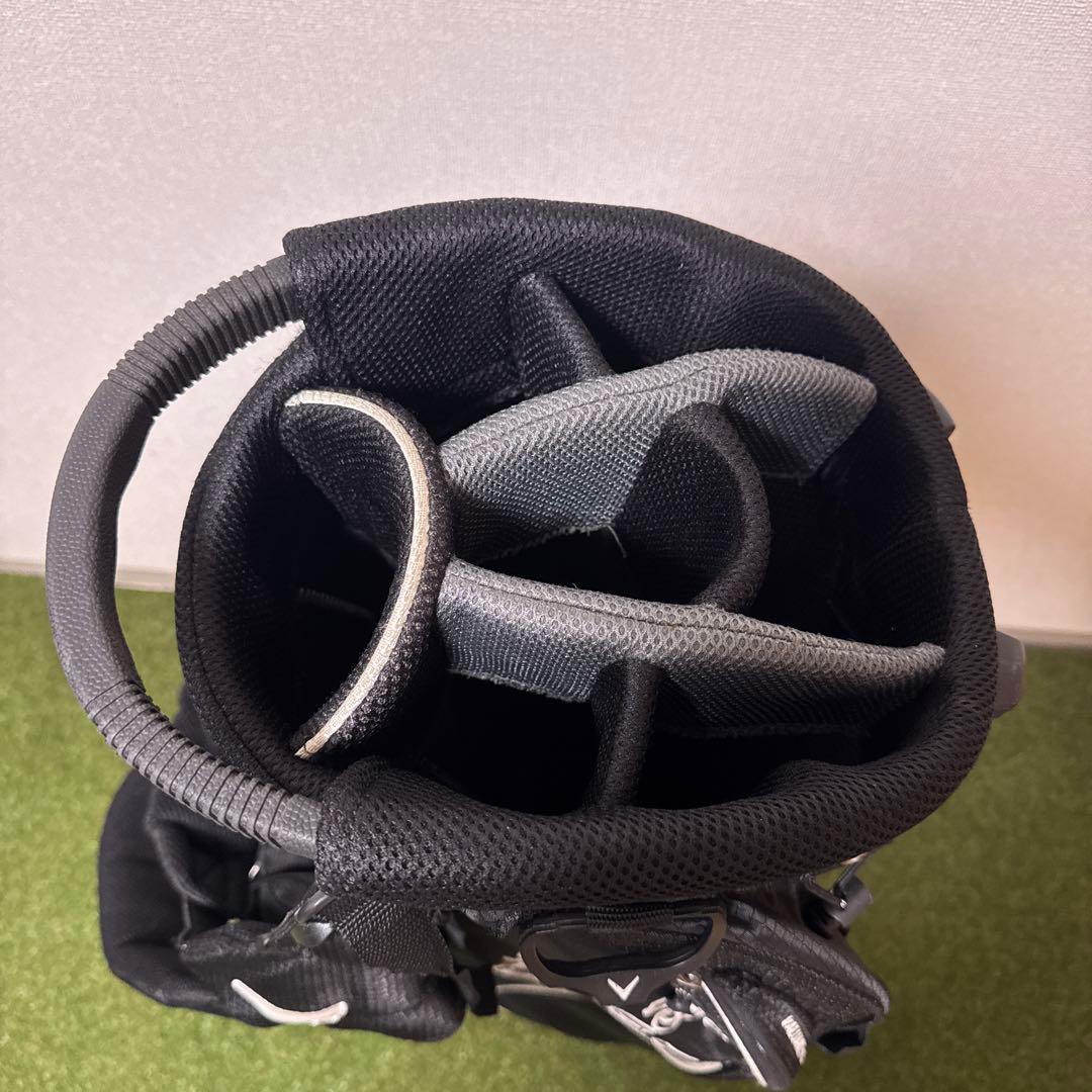 Callaway キャロウェイ スタンド式 キャディバッグ ブラック 軽量