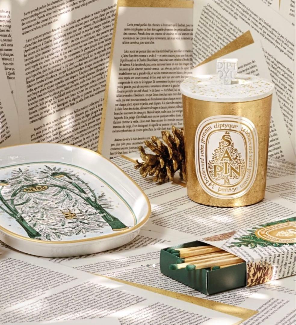 新品未使用Diptyque キャンドルリッド 蓋 2025年ホリデーコレクション