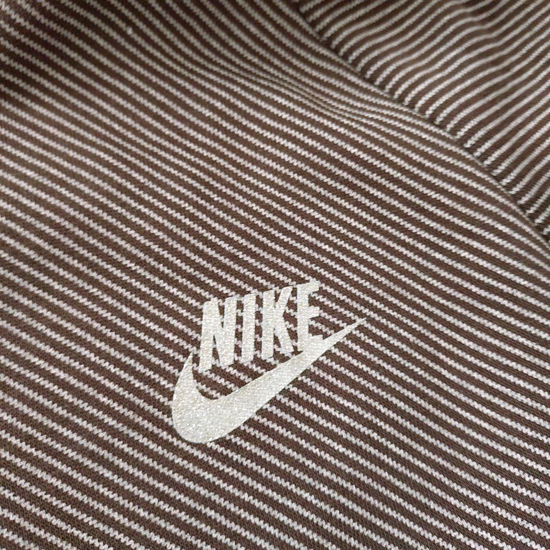 Nike ブラウンスウェット　上下セット 　Lサイズ　銀タグ