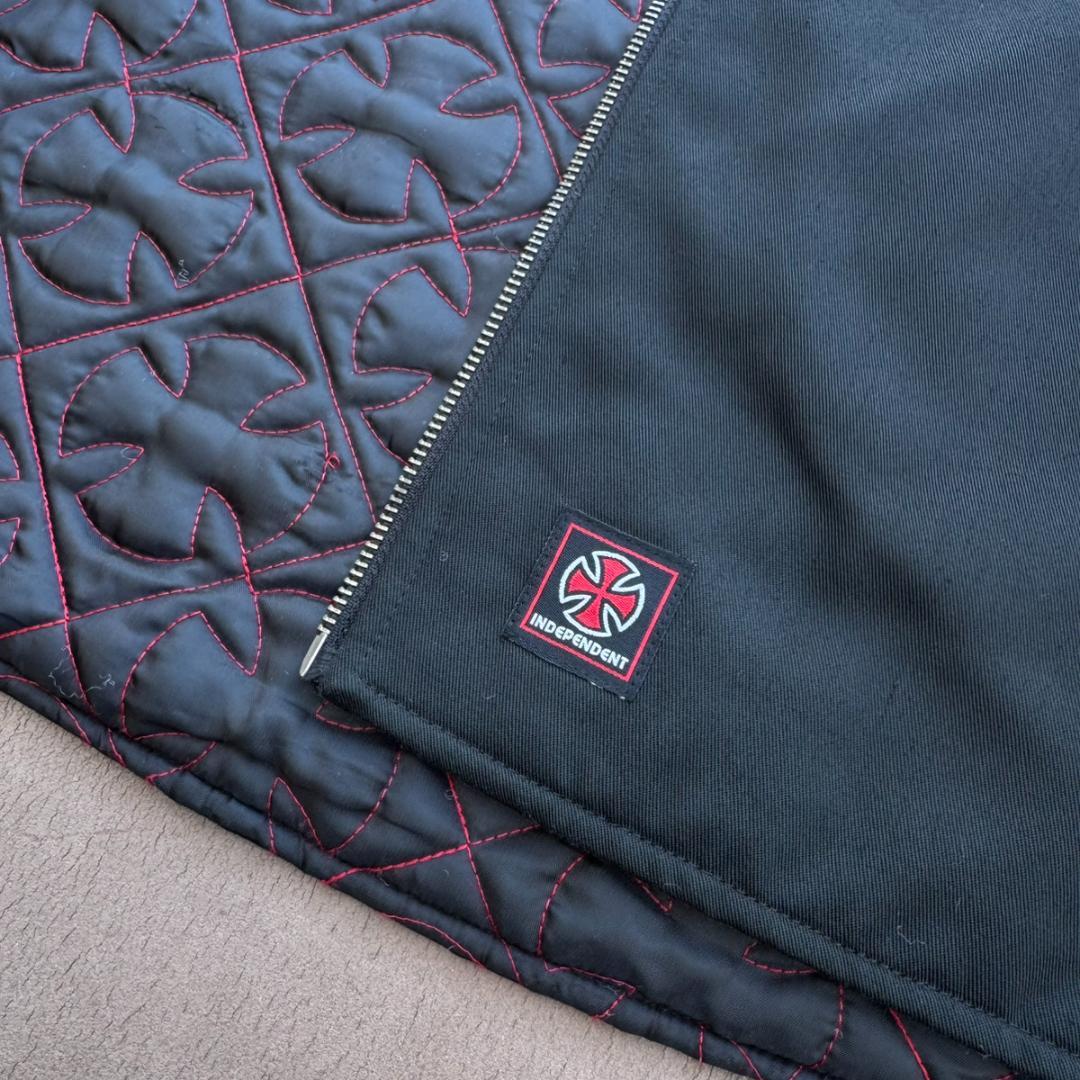 INDEPENDENT アイアンクロス総柄 インディペンデント バイカーUSA