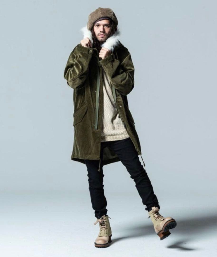 glamb グラム　コーデュロイモッズコート　サイズM