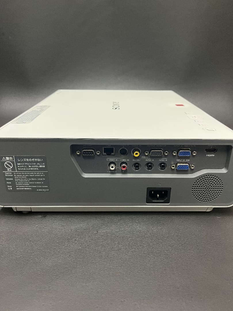 SONY WXGA プロジェクター本体 ホワイト　VPL-CW275