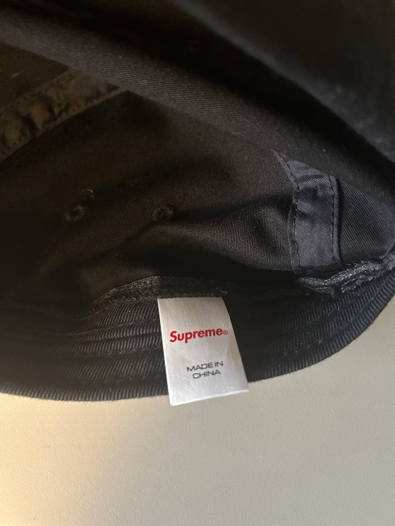 帽子 Supreme Arabic Label Camp Cap Black