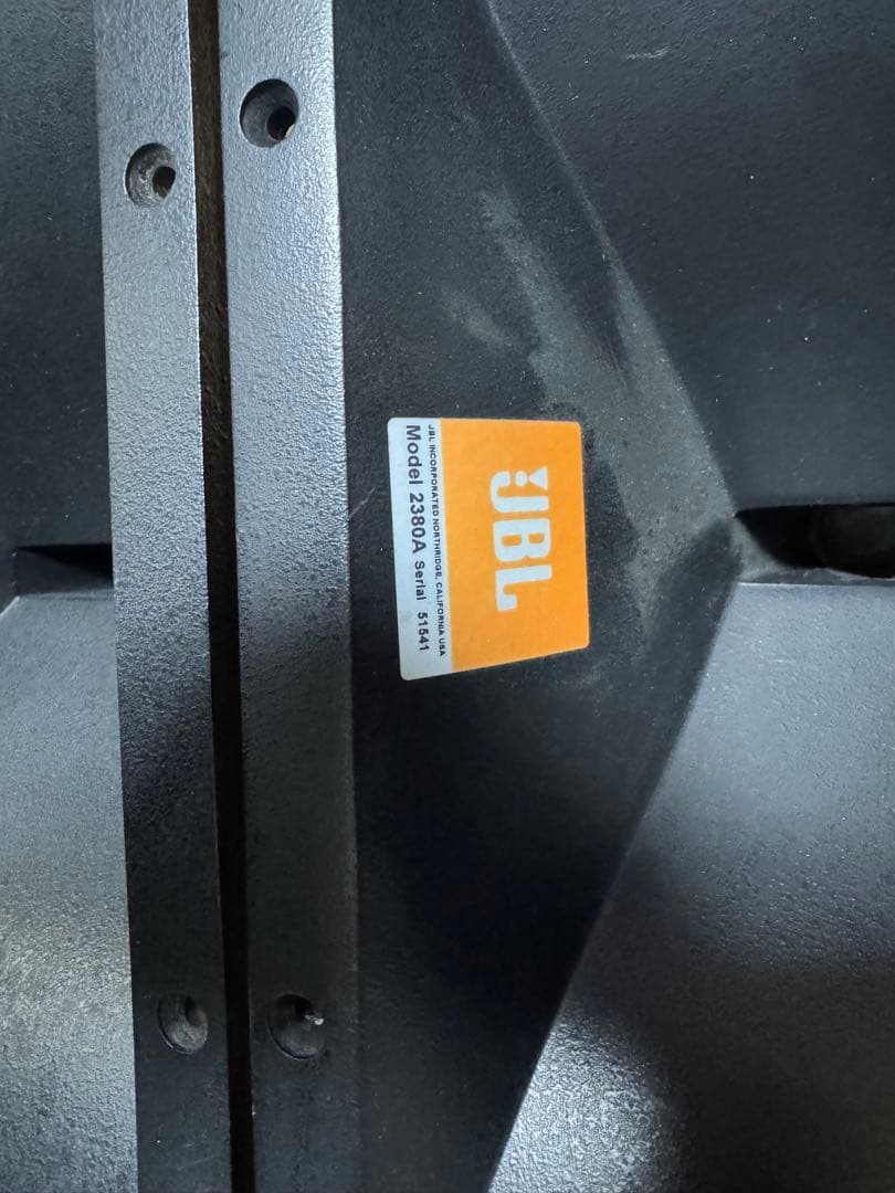 JBL 2446J 16ohm/2380A ぺア