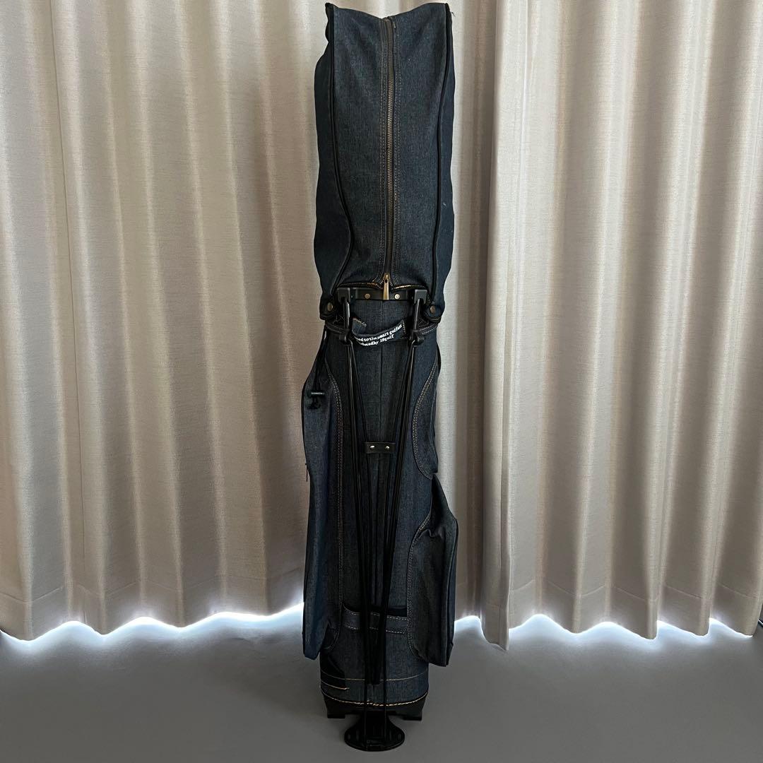 19golf ジュークゴルフ　キャディバッグ デニム　自立　スタンド