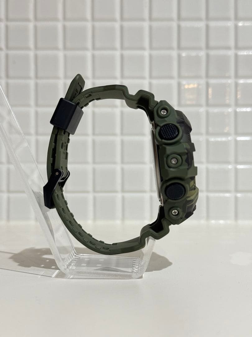 【美品】人気 カシオ G-SHOCK GA-700CM-3AJF カモフラージュ