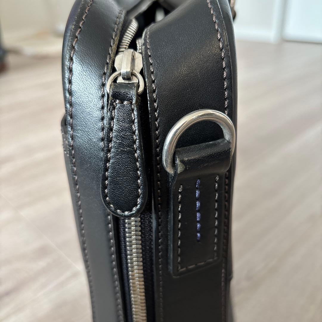 ソメスサドル、本革ビジネスバッグ