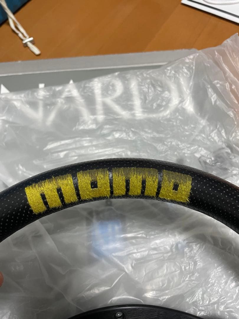 momo ステアリング 本体 3スポーク 黒