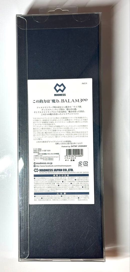 バラム300 MADNESS BALAM300 追鮎