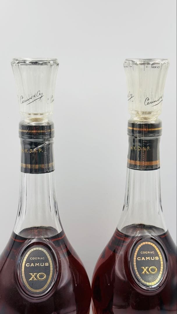 未開栓 CAMUS（カミュ）XO ロングネック 40％ 700ml 2本まとめ