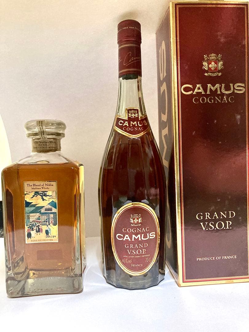 限定ラベル ニッカ ザ ブレンド+カミュ グランドVSOP
