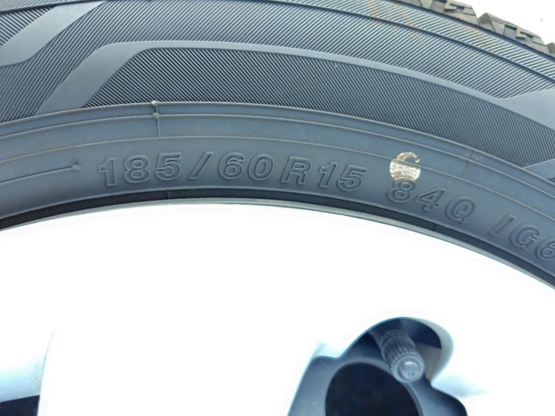 170系シエンタ装着　YOKOHAMA ice GUARD スタッドレスセット