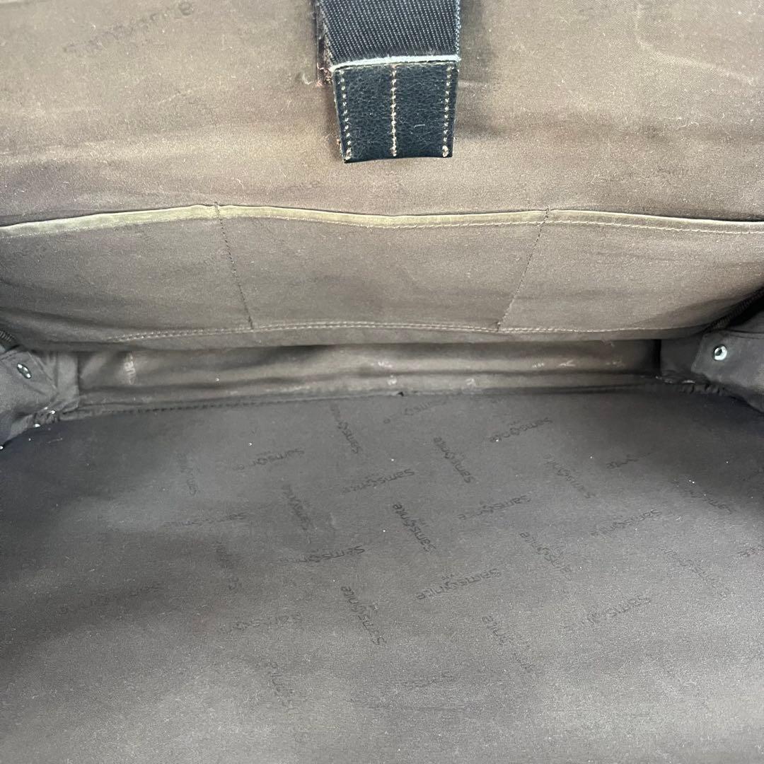 Samsonite サムソナイト ビジネスバッグ ブラック レザー 2way