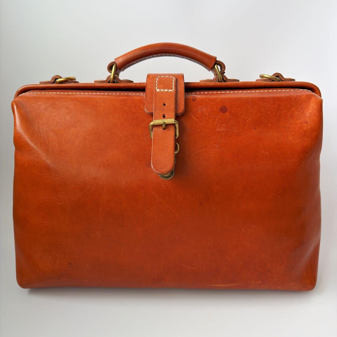 HERZ ソフトダレスバッグ ビジネスバッグ キャメル ブラウン