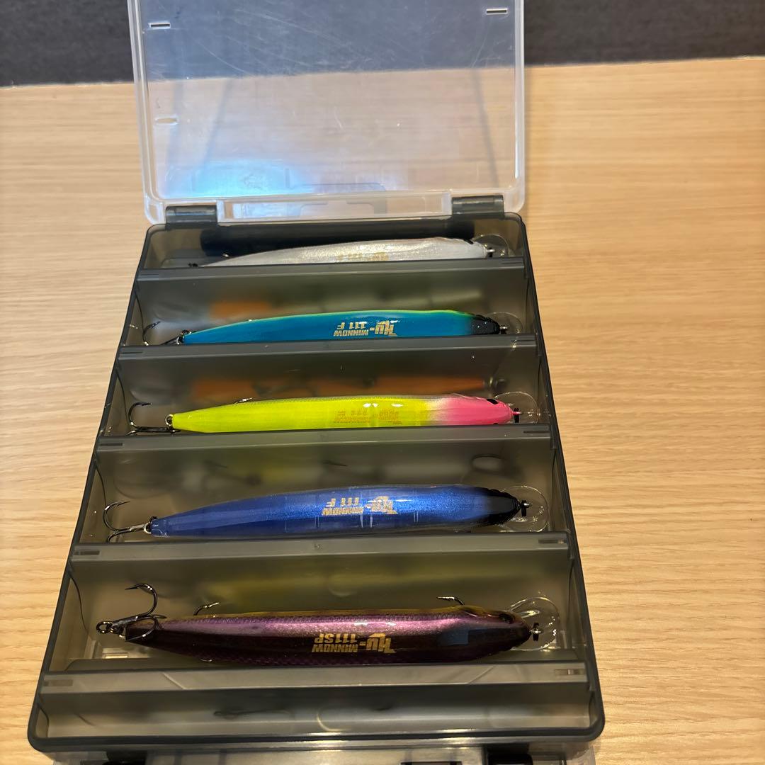 最終値下げ　ハイドアップ、がまかつミノーセット