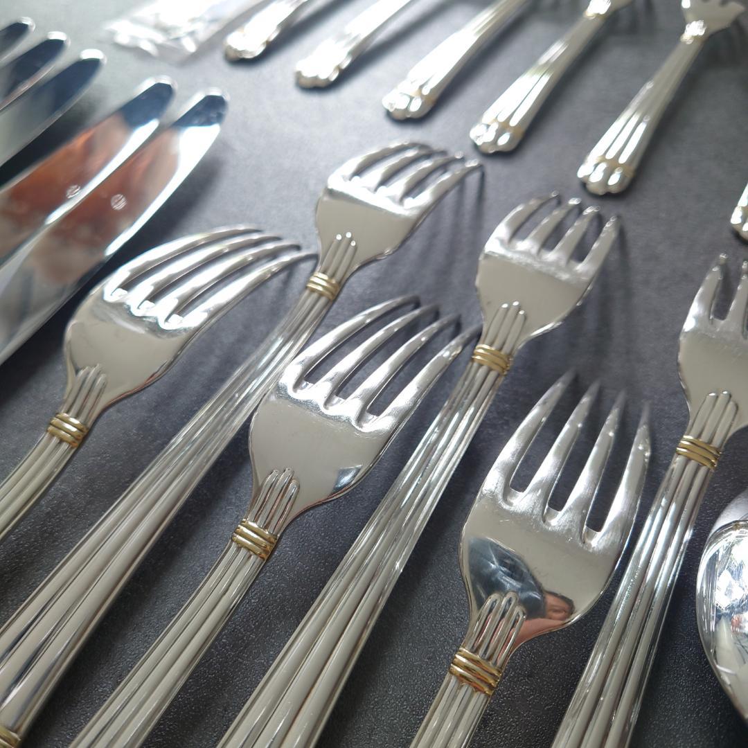 美品 クリストフル アリアゴールドリング 未開封含む 30点 箱付き