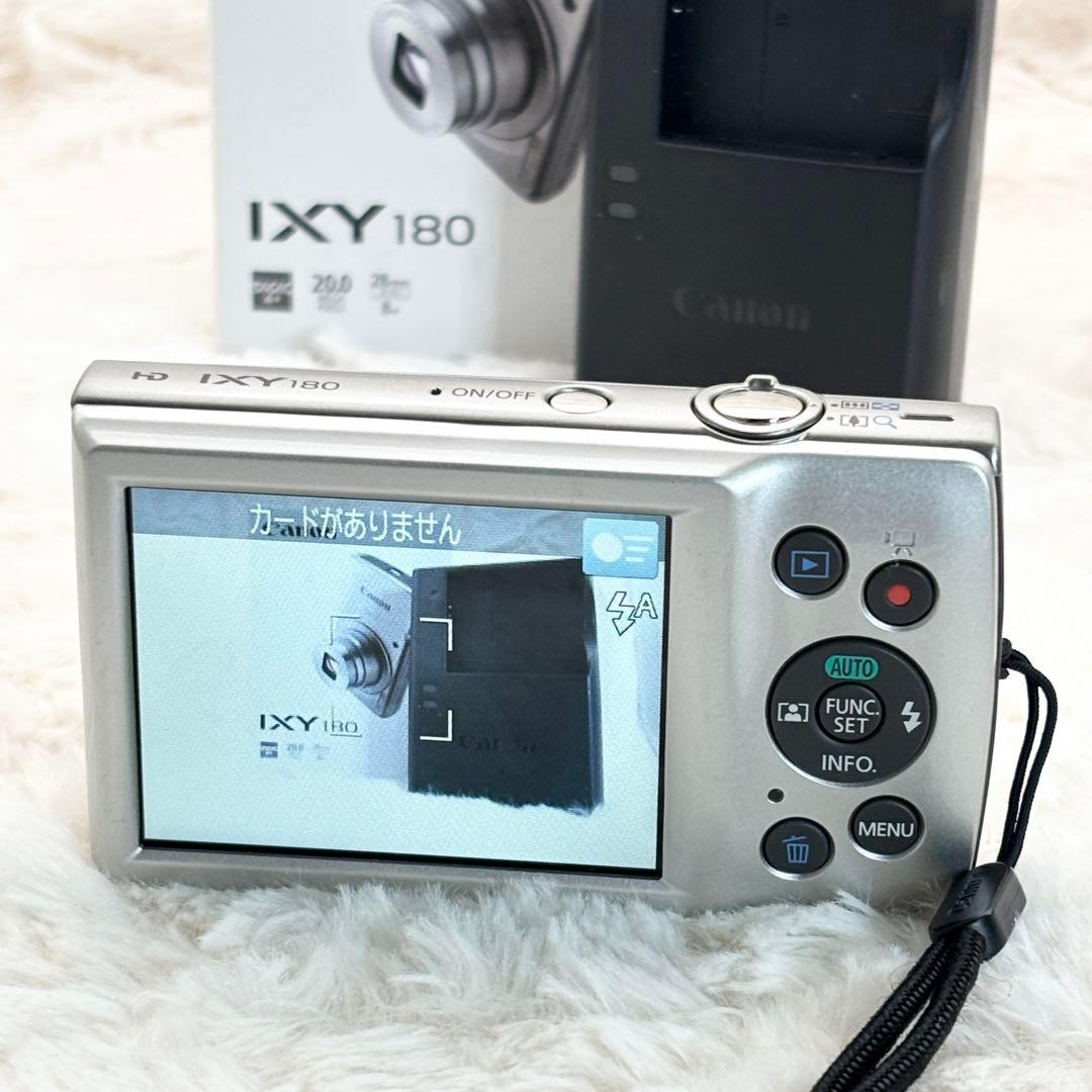 動作良好✨ Canon IXY 180 シルバー 箱付き