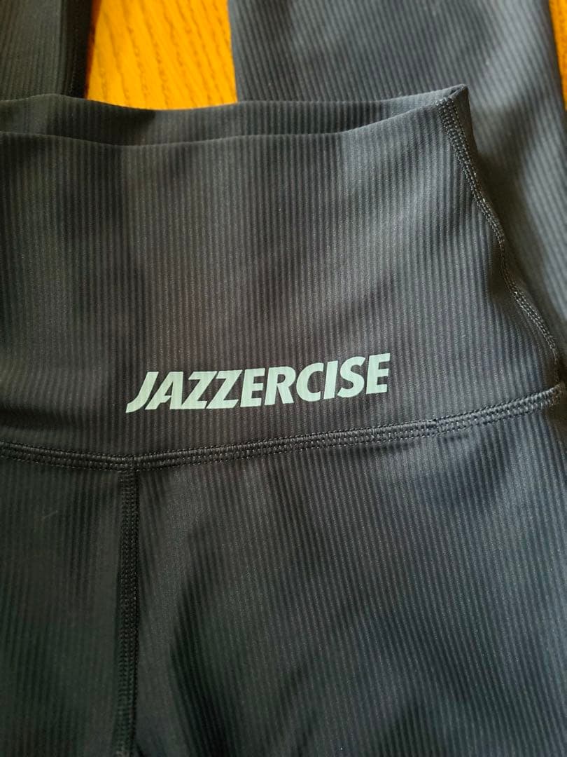美品 JAZZERCIZE スポーツウェアセット ネイビー