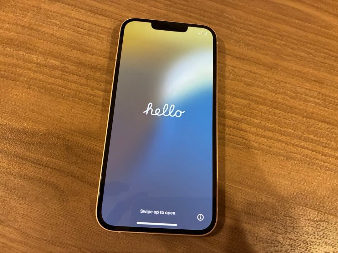 iPhone13 本体　128G ピンク　SIMフリー　箱付き