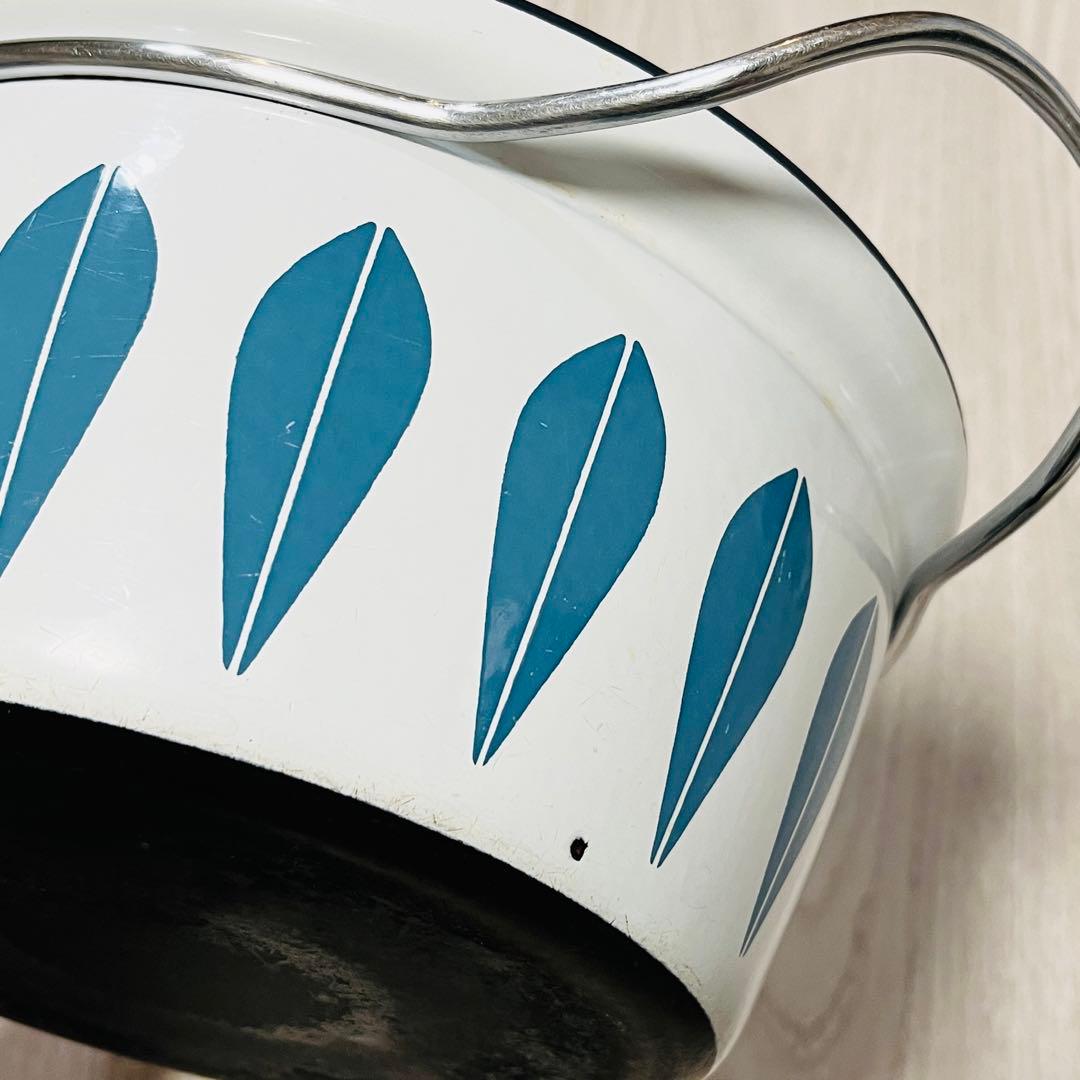 【希少品】北欧ビンテージ キャサリンホルム ホーロー鍋 22cm