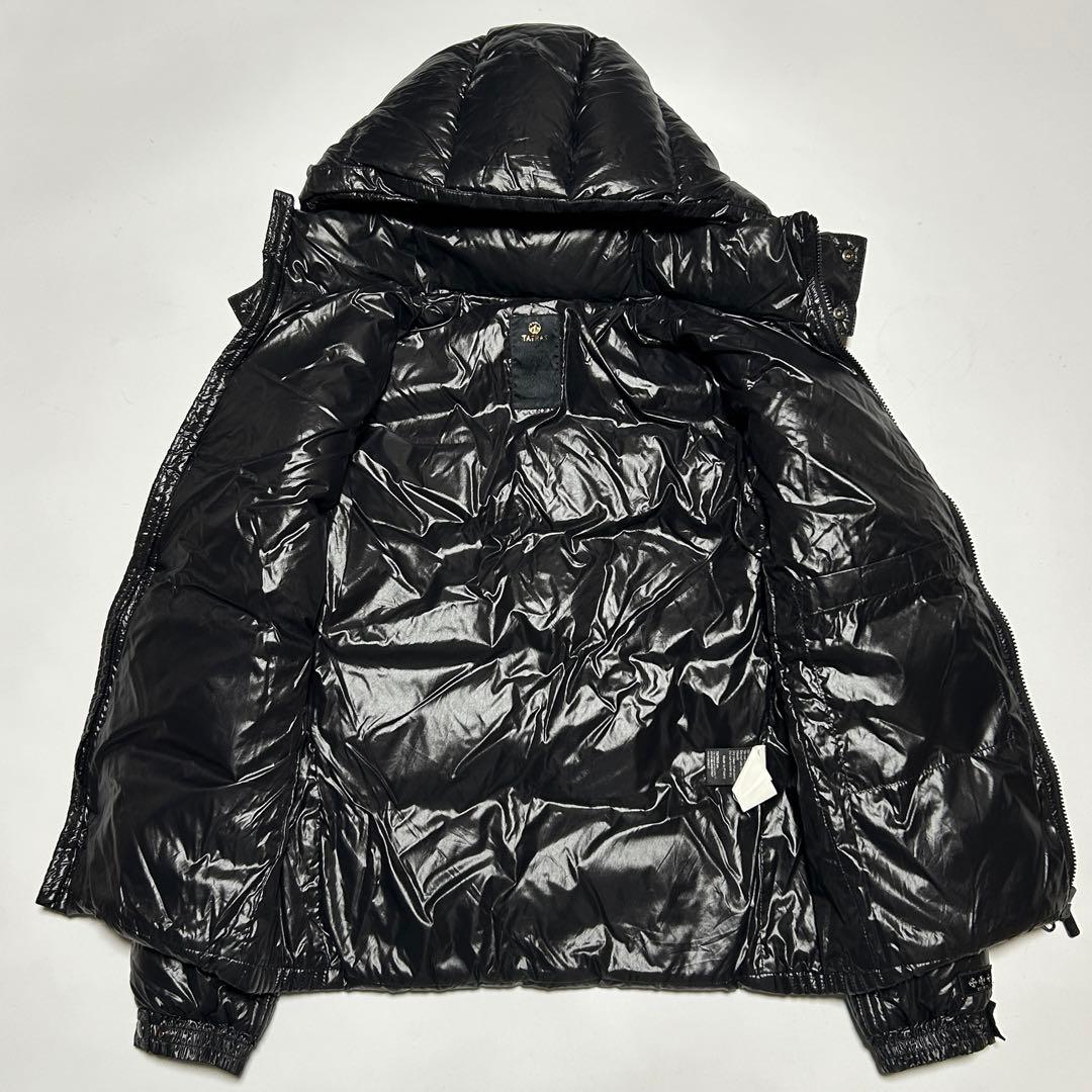 02/Mサイズ　TATRASタトラス　KRAZ　ブラック　ダウンジャケット　光沢
