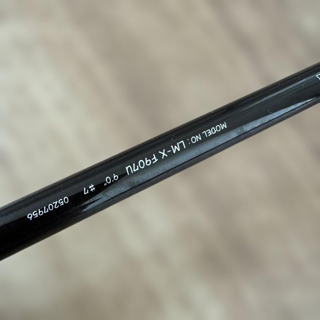 フライロッドをヘチ竿に改造した釣り竿