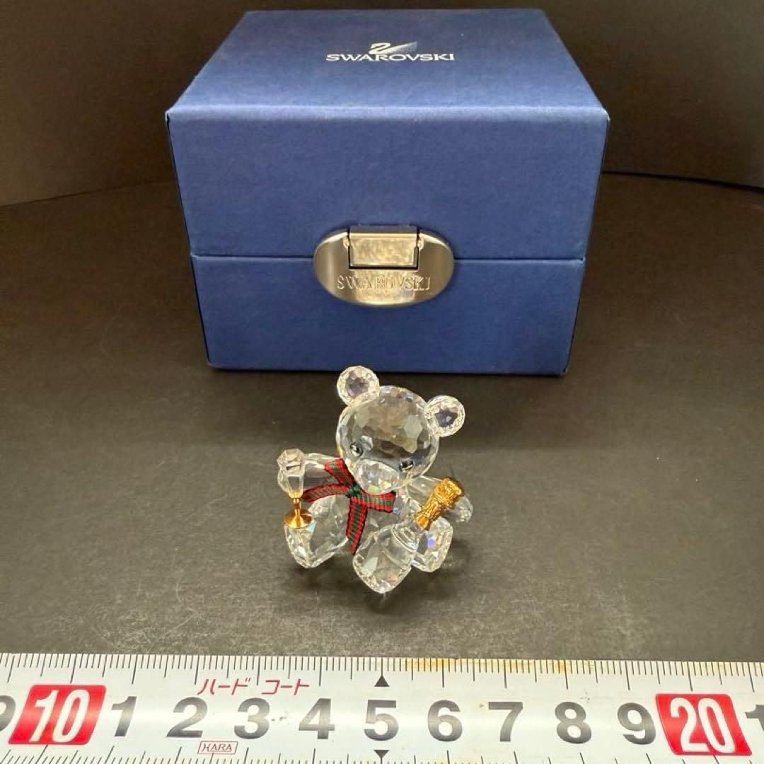 SWAROVSKI スワロフスキー クリスベア 乾杯