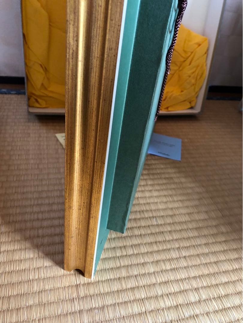 ノリタケ　陶版　額　アオカケス　ハンドペイント