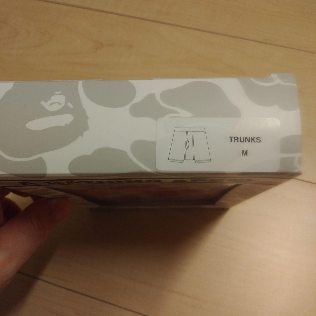 ★A BATHING APE★ 新品・未使用 Mサイズ ピンク ボクサーパンツ